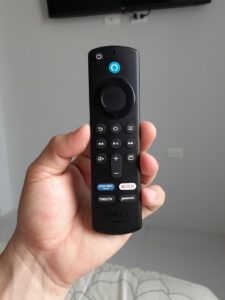 Image of the Amazon Fire TV Stick unpacked